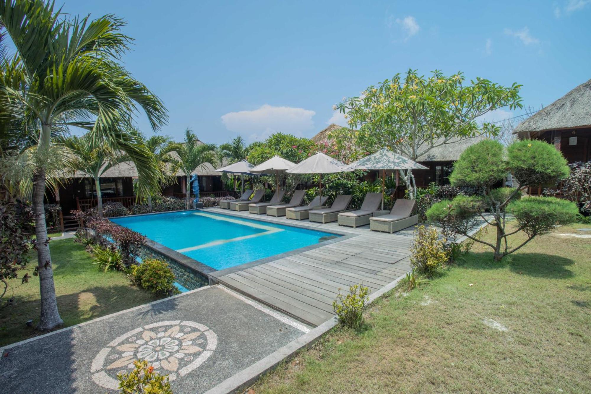 Lembongan Mantra Huts Exterior foto
